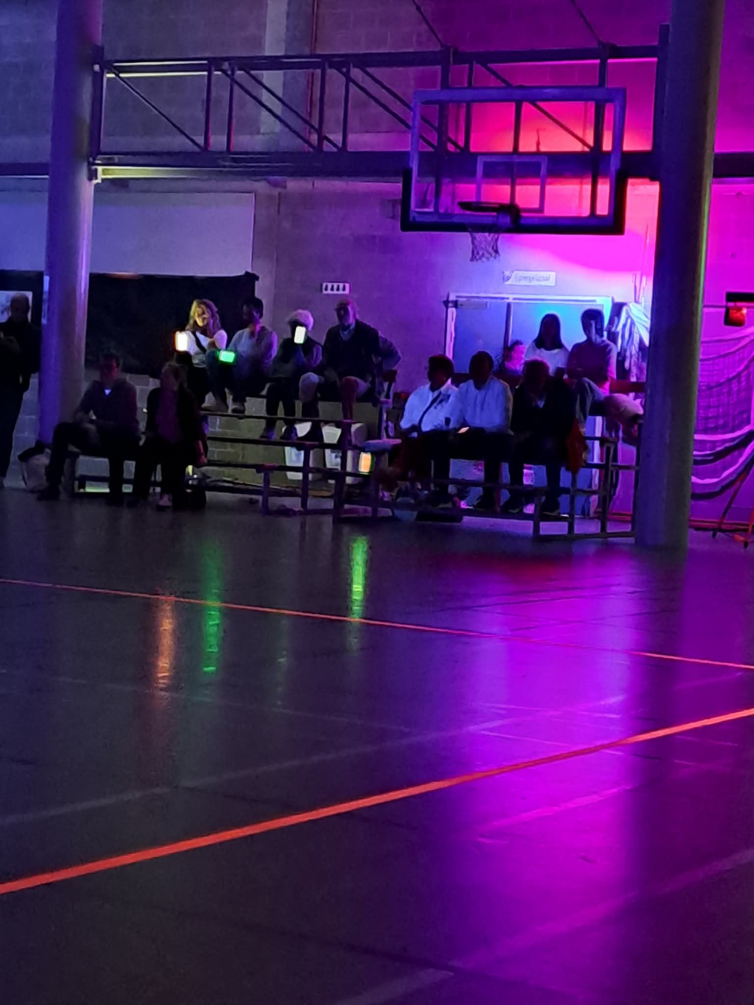 Close-up of participants during the EEVOC pilot